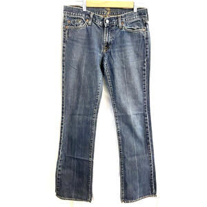 7 For All Mankind by Jerome Dahan Boot Cut Cotton Denim Jeans Size 30  -011